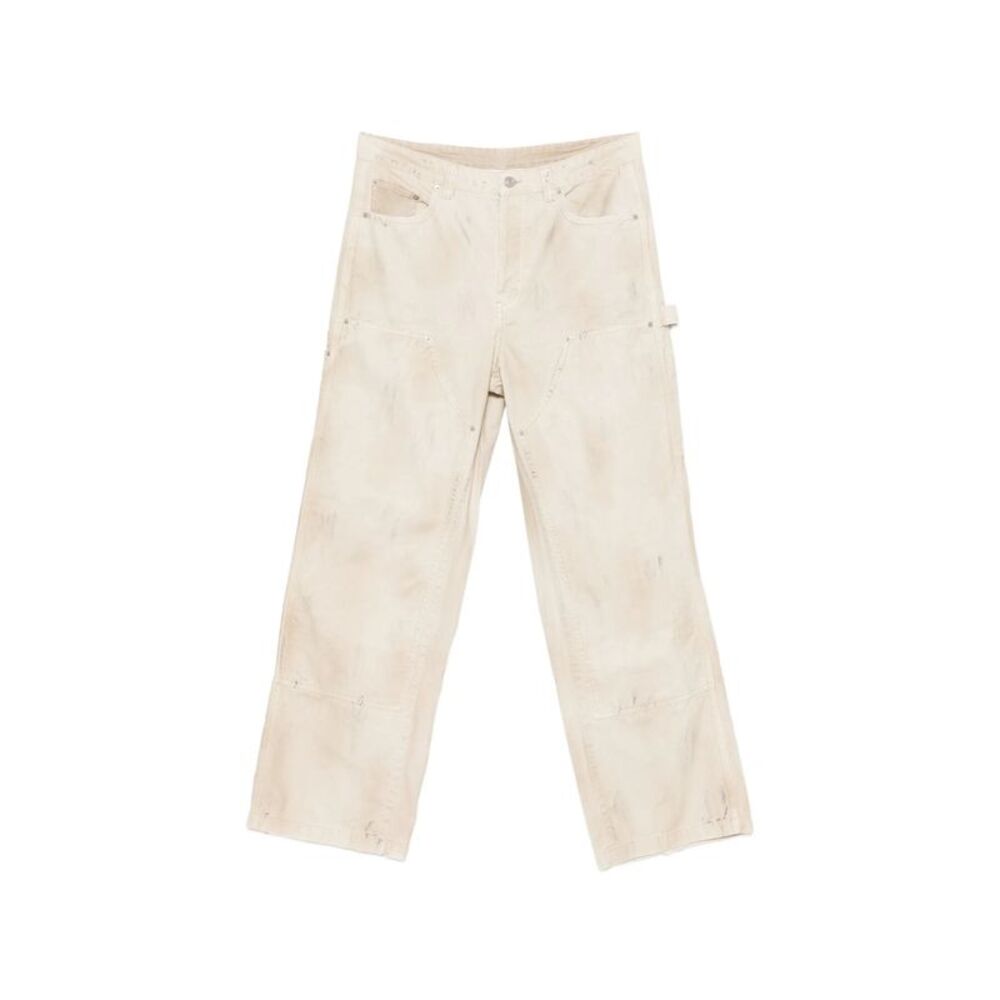 Cole Buxton Neutrals Denim - Wide-Leg Jeans Men
